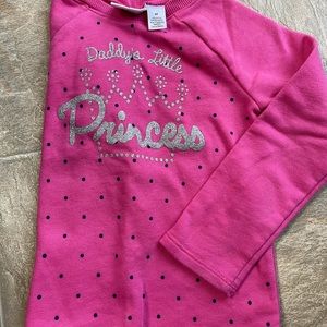 Daddy’s little princess sweatshirt